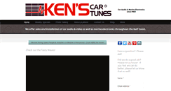 Desktop Screenshot of kenscartunes.com