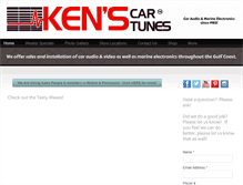 Tablet Screenshot of kenscartunes.com